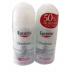 Eucerin Desodorante Roll-On Duplo Piel Sensible