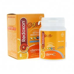 Redoxon Go Naranja 30 Comprimidos Masticables Sin Agua