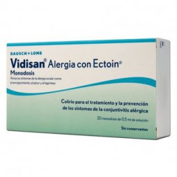Vidisan Alergia Ectoin 20 Monodosis