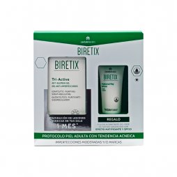 Biretix pack Tri-Active gel anti-imperfecciones 50ml + regalo Hydramat Day SPF30 15ml
