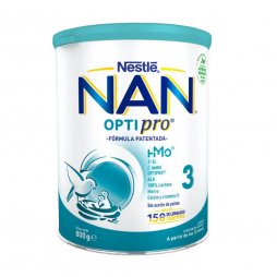 Nestle Nan 3 Optipro +12 Meses 800Gr 20% Dto