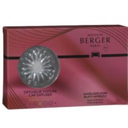 Berger Difusor Coche Duality Black Angelica